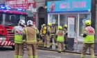 Firefighters were seen entering the city centre store wearing breathing apparatus. Image: Graham Fleming/ DC Thomson.