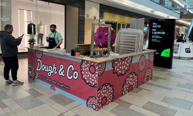 Dough & Co were spotted setting up today in Union Square. Image: Stuart McPhee via Linkedin.
