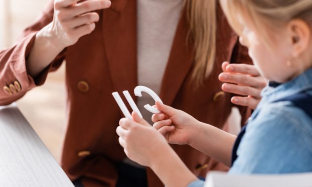 Neither Aberdeenshire Council nor NHS Grampian can say whether speech and language therapists will be removed from schools. Image: Shutterstock