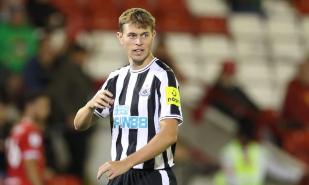 Cameron Ferguson in action for Newcastle under-21s. Image: Shutterstock