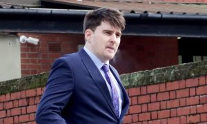Lewis Webster is standing trial at the High Court in Glasgow.