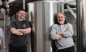 Orkney Distilling managing director, Stephen Kemp, and Tony Reeman-Clark of The Orkney Distillery. Image: Fionn McArthur