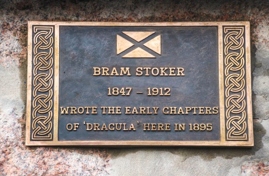 Kilmarnock Arms are famous for where Bram Stoker wrote Dracula.