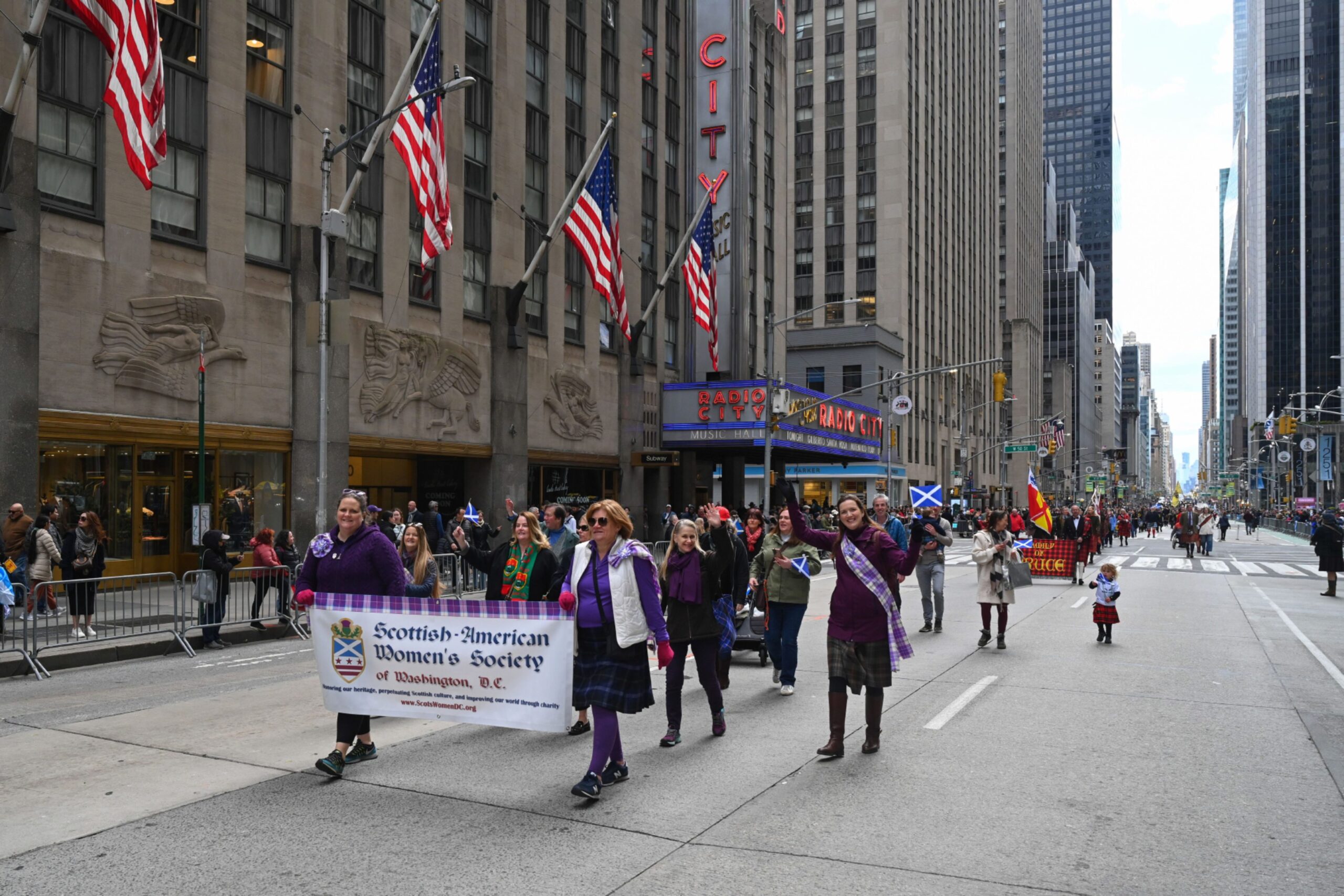 Tartan Day parade in New York