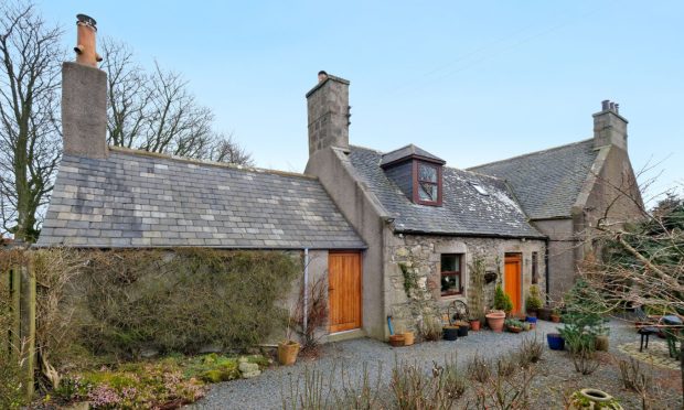 Helen Galley and her husband Nigel Webster have worked hard to renovate their farmhouse in Auchnagatt.