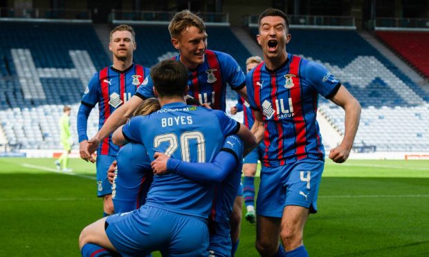 Caley Thistle head coach Billy Dodds.