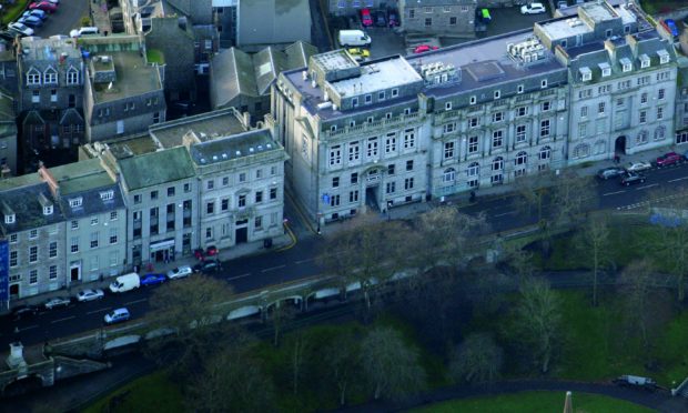 The Union Terrace building could become 28 student flats under new plans.