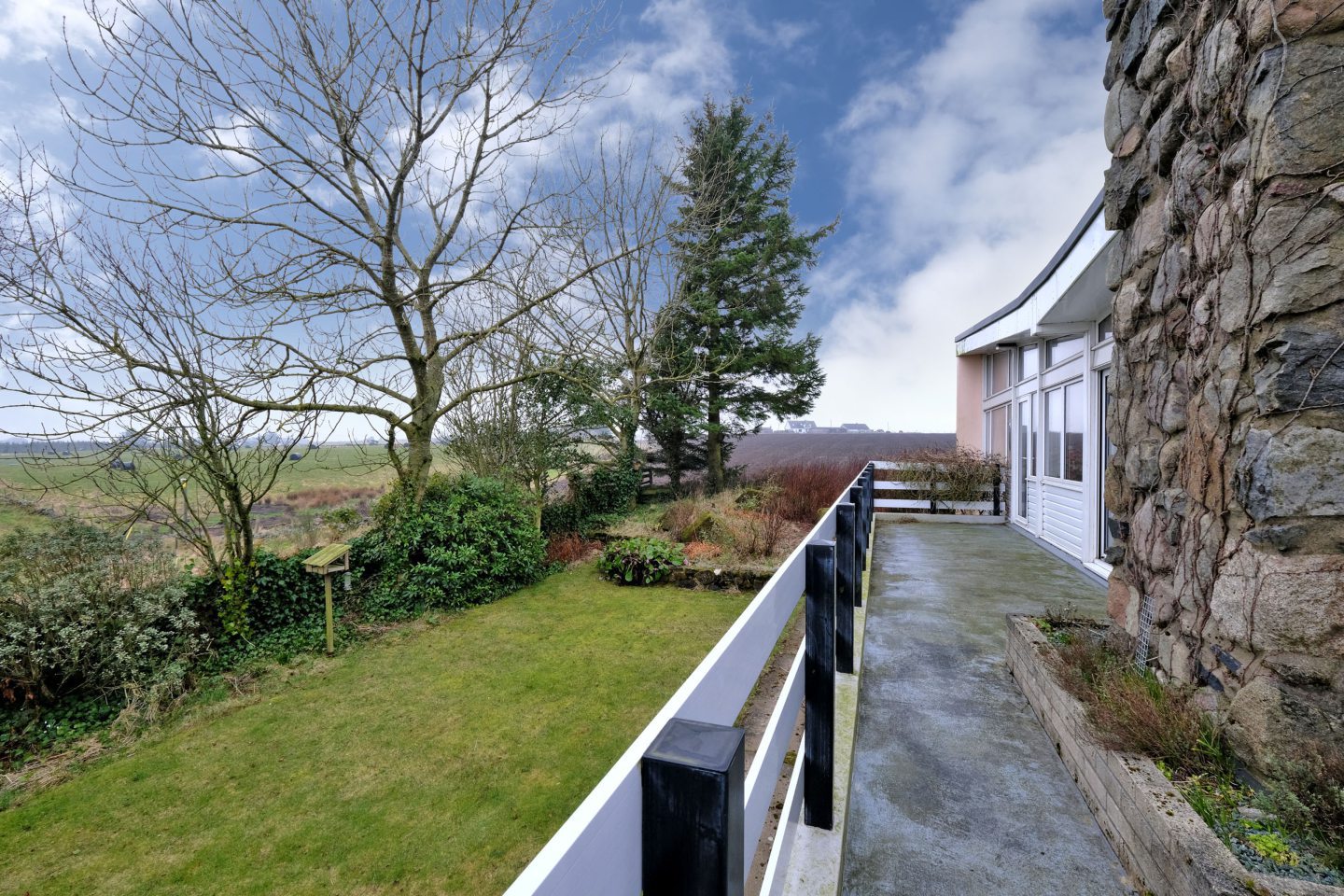 Midcentury modern home for sale near Balmedie beach