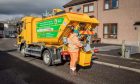 New food waste bins in Ross and Cromarty. Image: Highland Council