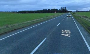 The incident occurred on the A96 between Inverness and Nairn. File image: Google Street View