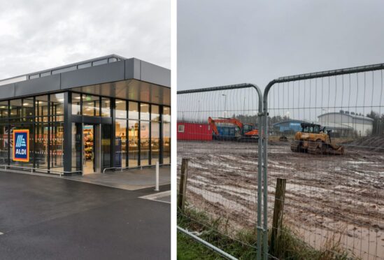 Ground works begin on the long-awaited new Macduff Aldi store