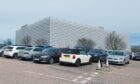 The shale staff car park at Aberdeen Royal Infirmary. Image: Kirstie Topp/DC Thomson
