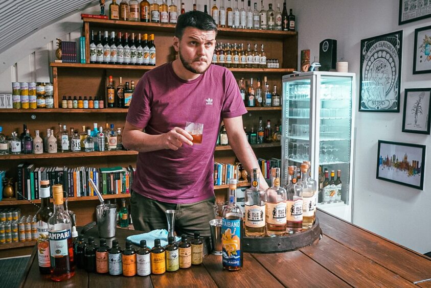 Adam "can't sleep" for thinking of the possibilities for a building like RBS on Union Street for his long-sought Aberdeen drinks museum. Image: Adam Elan-Elmegirad/The House of Botanicals