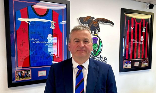 Caley Thistle boss Billy Dodds.