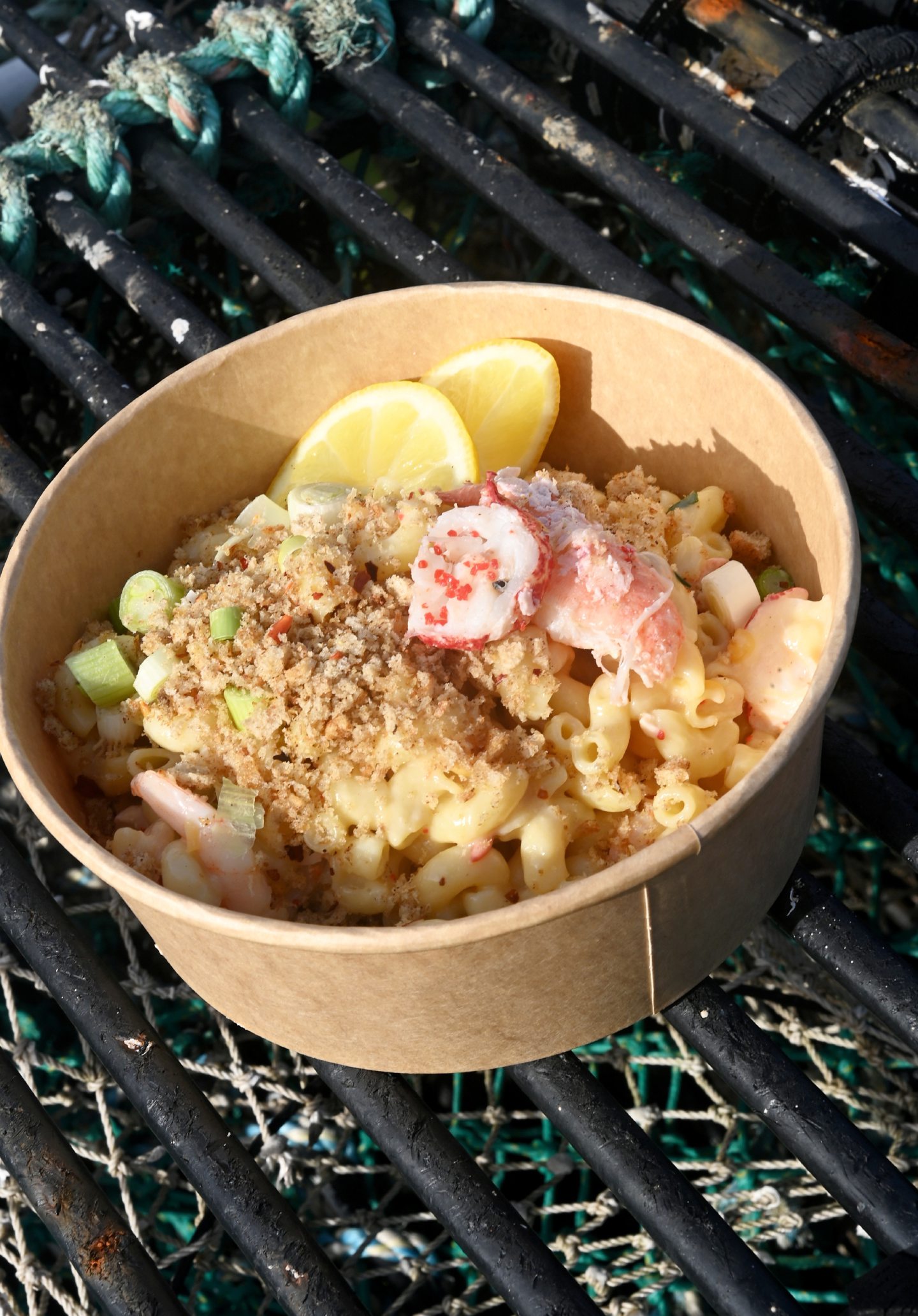 Lobster mac 'n' cheese from Aberdeenshire street food vendor The Seafood Bothy