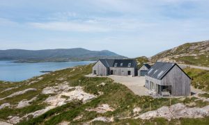 Carriegreich a coastal haven in the Outer Hebrides is up for sale.