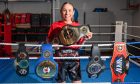 Strichen kickboxer Eilidh Craib with her belts.