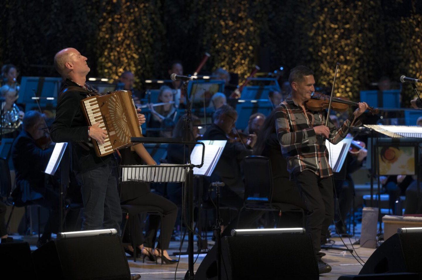Donald Shaw with Capercaillie in concert