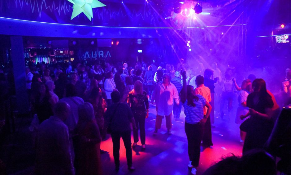 Day Disco Aberdeen at Aura nightclub.