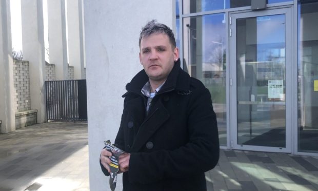 John Johnson appeared at Lerwick Sheriff Court and admitted cutting off a man's little finger. Image: Facebook/DC Thomson