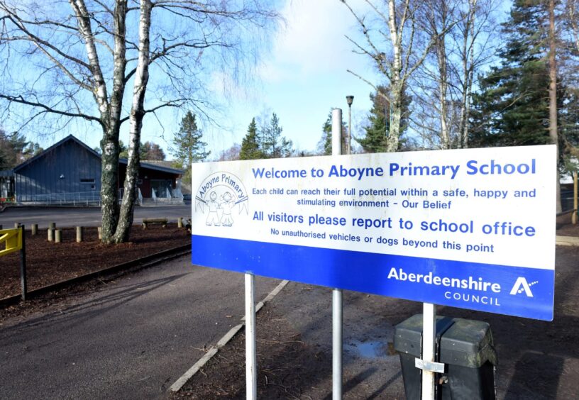 Aboyne Primary School staff are "wonderful" and not to blame for any part of the Tempest class photo row, Natalie Pinnell told The P&J. Image: Darrell Benns/DC Thomson