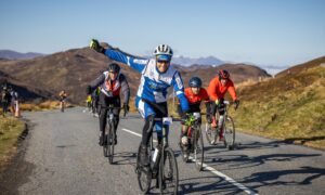 The tenth edition of the Etape Loch Ness took place today, with 5,650 cyclists from 24 countries signing up to take on the 66-mile closed-road sportive.
 
Since the first Etape Loch Ness in 2014, over £2 million has been raised for the events official charity Macmillan Cancer Support, with £210,000 raised so far by Team Macmillan riders in 2024.

Image: Etape Loch Ness
Date: 28th April 2024

Press Release pictures sent by Eilidh Marshall
Etape Loch Ness 2024