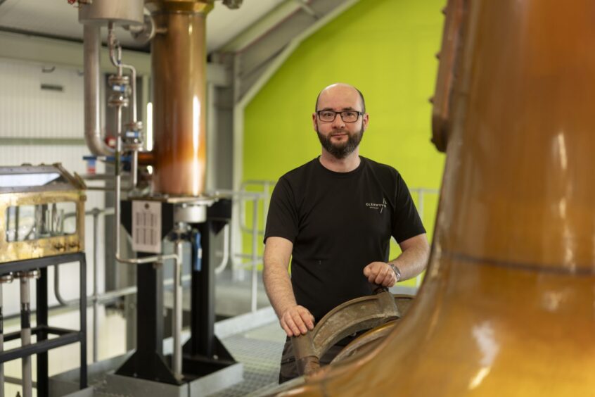 GlenWyvis Distillery production manager Craig MacRitchie. 