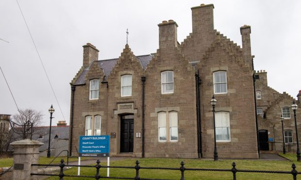 Aberdeen Sheriff Court. Image: DC Thomson