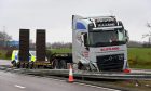 Lorry involved in crash on A90 south of Laurencekirk