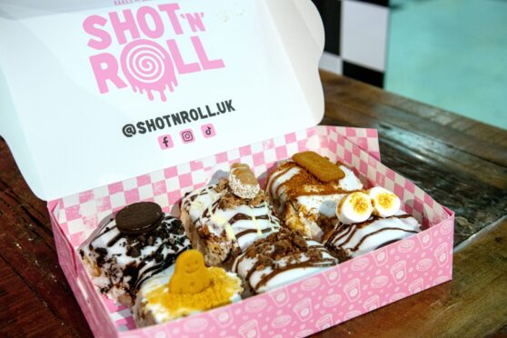 Shot 'n' Roll is bringing its famous cinnamon rolls to Torry.
Image: Kath Flannery/DC Thomson