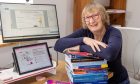 Former maths teacher Diane Duguid designed an app to get students through their Higher course after being made redundant. Image: Kath Flannery/DC Thomson