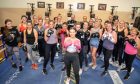 The Byron Boxing Club ladies boxing class. Image: Kami Thomson/DC Thomson