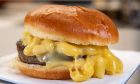 A mac burger with cheese from JP's Kitchen, based in Inverurie and Westhill. Image: Kami Thomson/DC Thomson