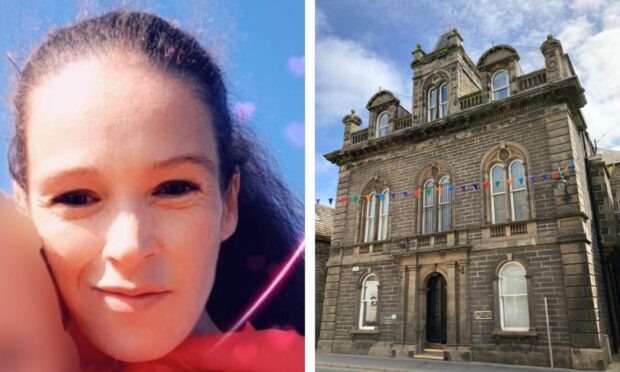 Kathleen Newlands appeared at Wick Sheriff Court. Images: Facebook/DC Thomson
