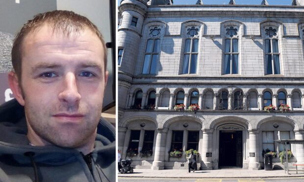 Kevin Roney, 39, appeared in Aberdeen Sheriff Court. Image Facebook