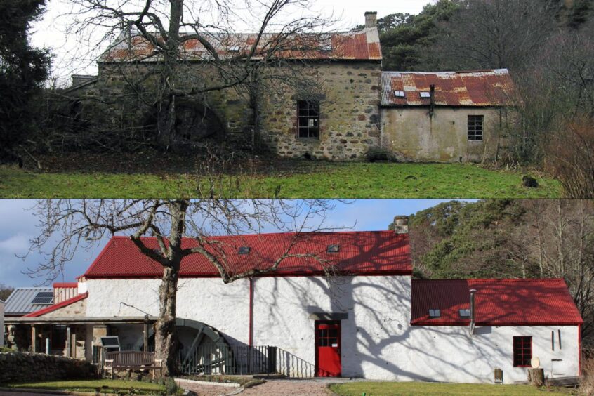 Knockando is an authentic Scottish woolen mill.