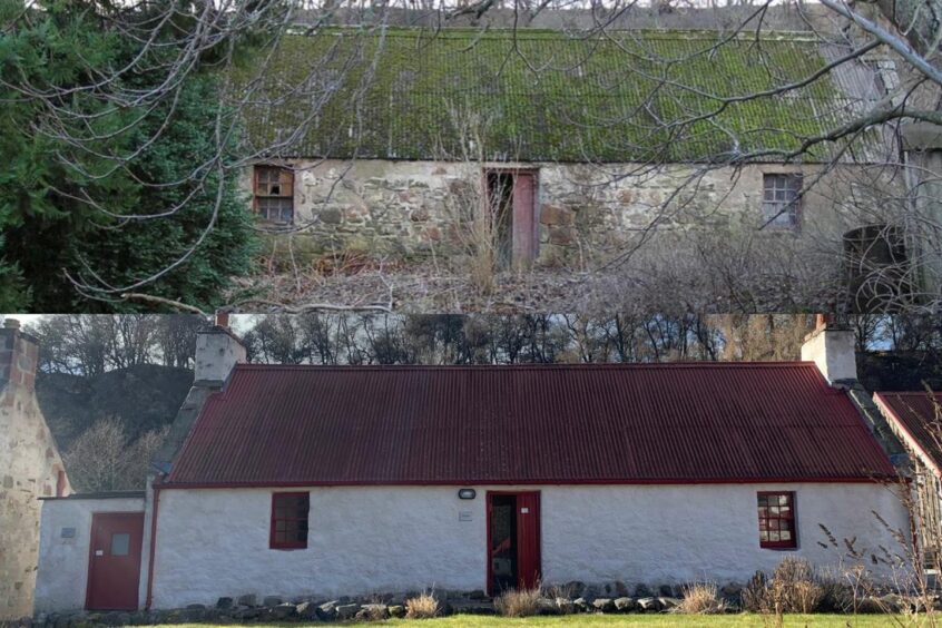 Knockando is an authentic Scottish woolen mill.