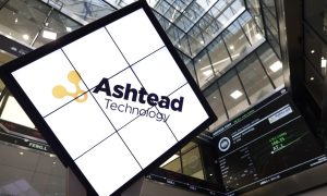 Ashtead Technology sign took prominence when it joined the Alternative Investment Market in 2021.