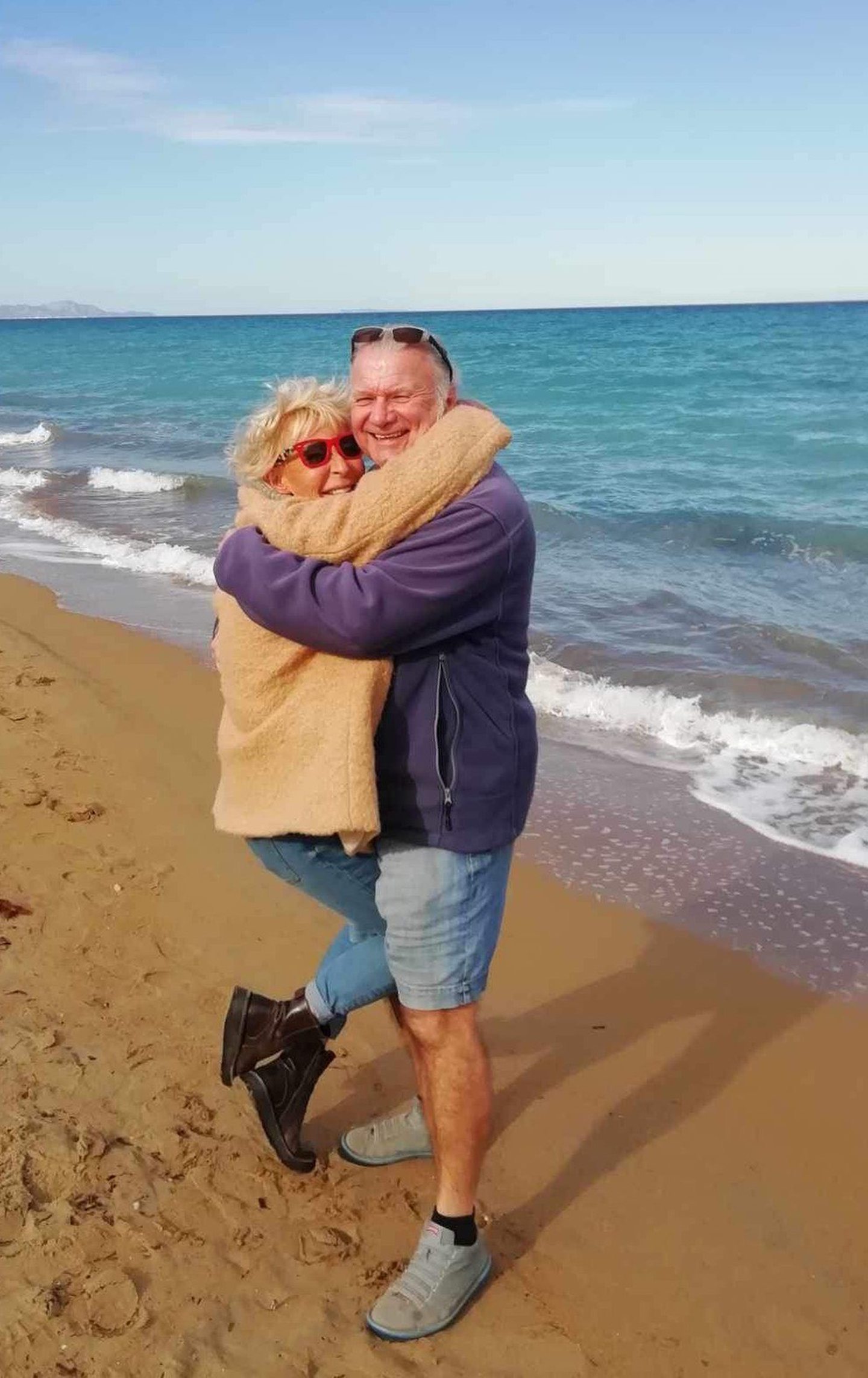 Lesley and Brian Duff, owners of The Beach Apartment, The Promenade, Stonehaven