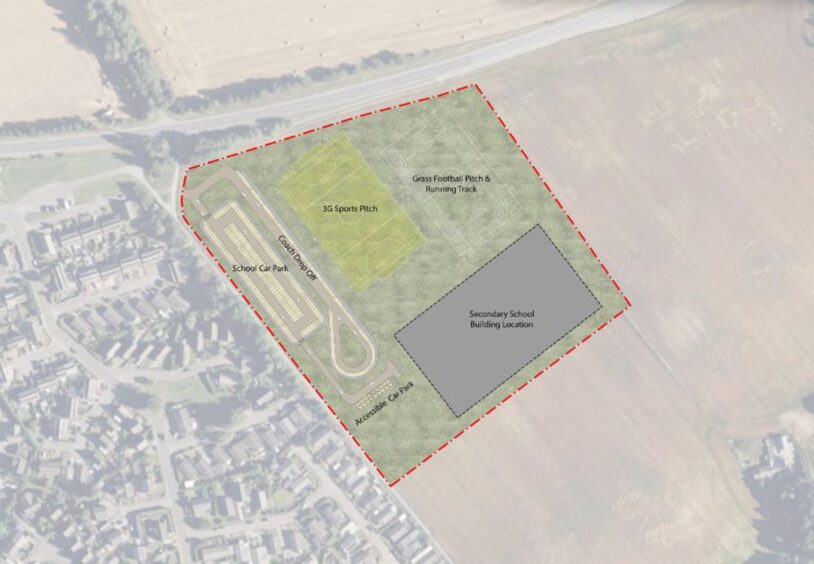 Layout of Lochyhill site