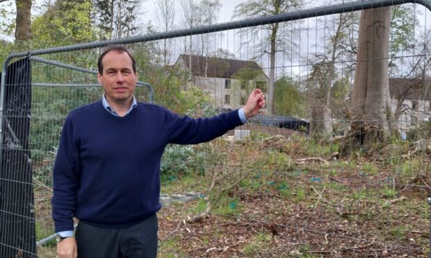Treetops trees chopped in ‘unauthorised’ spree as work begins on homes at Aberdeen hotel site