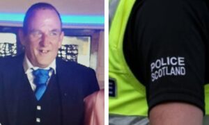 Robert Bell, who has been reported missing from Lossiemouth.
