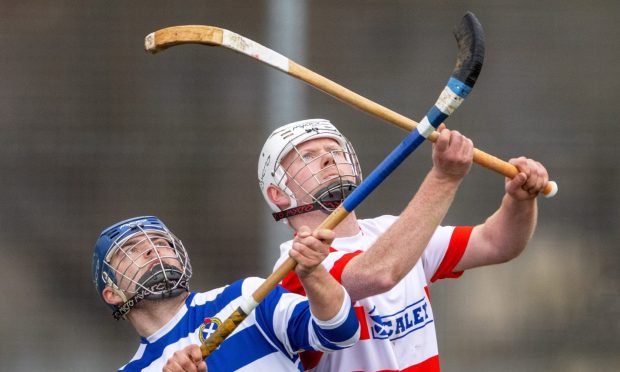 Cup ties took precedence in shinty at the weekend.
