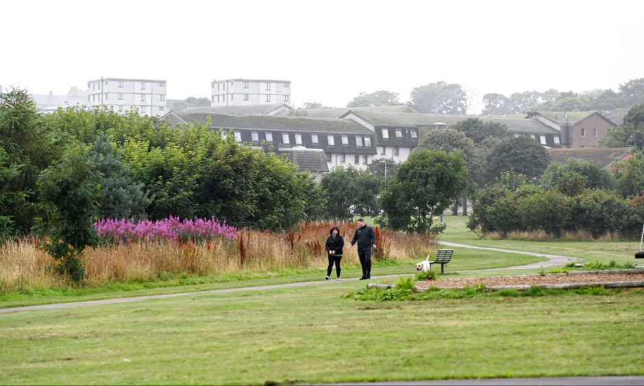 St Fittick's Community Park in Torry, Aberdeen.