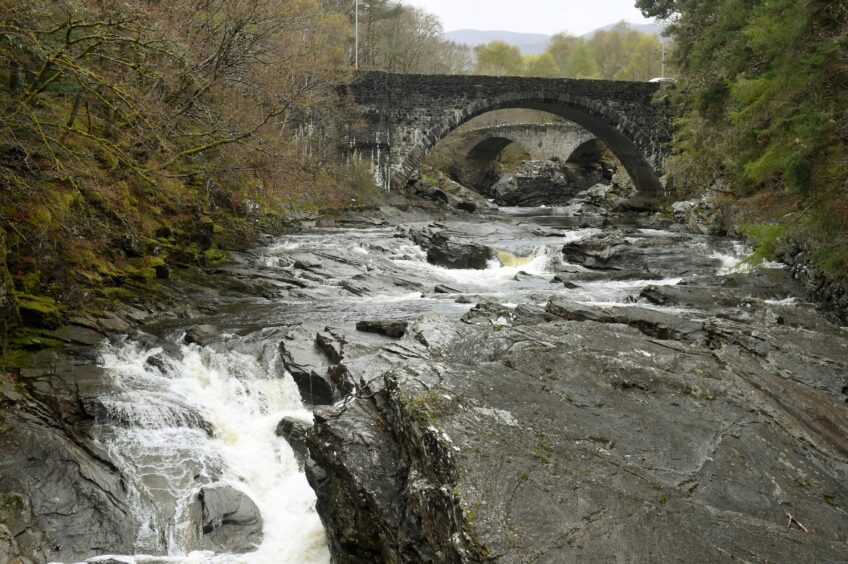 Invermoriston Falls.