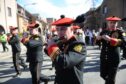 Marchers from the Apprentice Boys of Derry have appeared  in Inverness several times since 2008. Image: Sandy McCook/DC Thomson