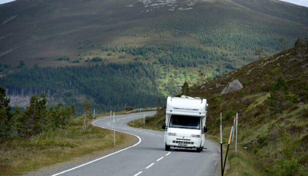 Three pople were found dead in Glen Coe. Image: DC Thomson.