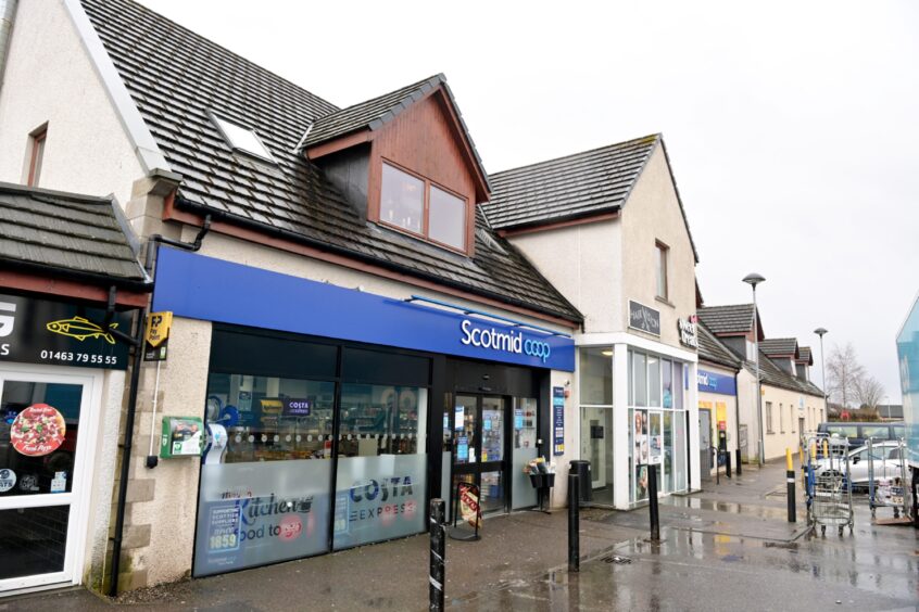 The Scotmid co-op in Woodside, Inverness. 