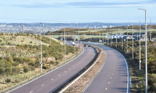 A92 from the Charleston flyover