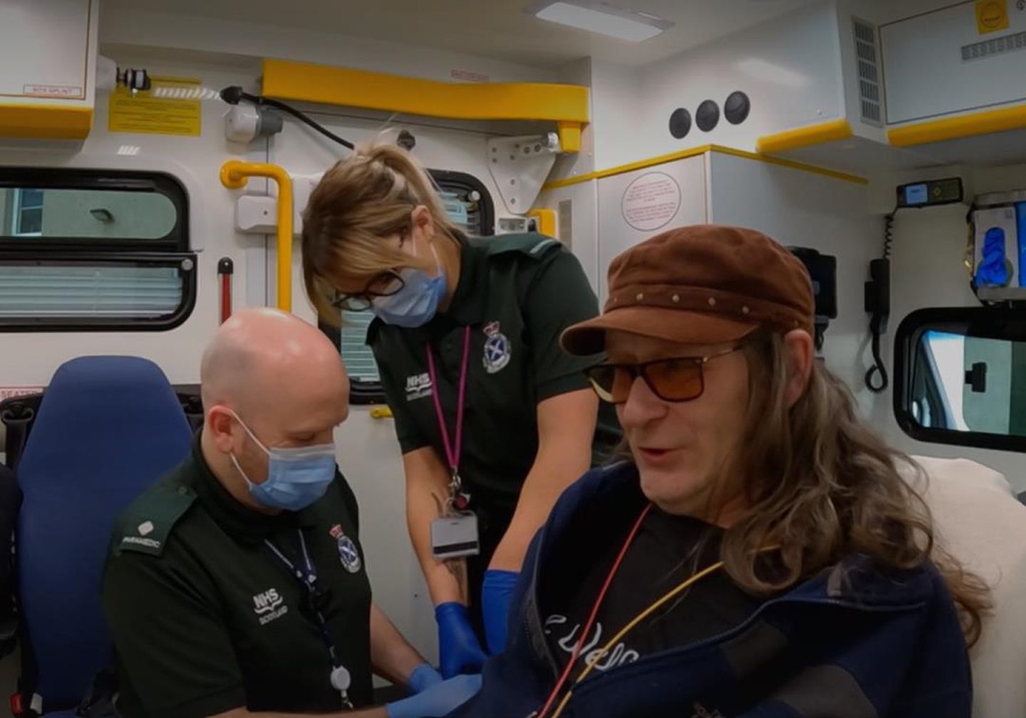 Aberdeen crew appear on BBC's Paramedics on scene